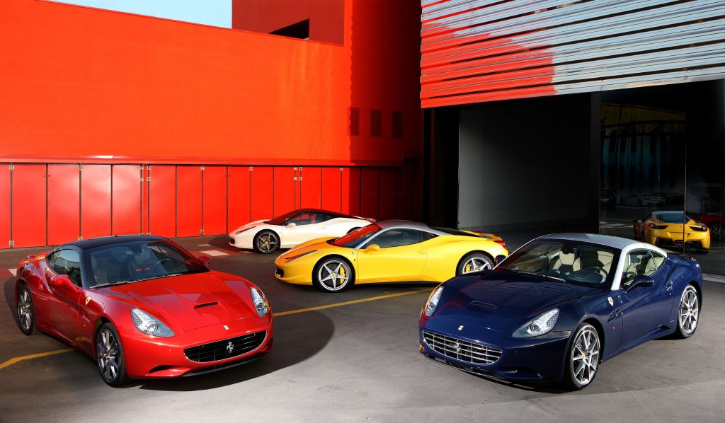 Dio Ferrarijeve aktualne game modela