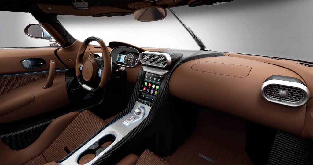 Interijer s kojim se hvali Koenigsegg Regera. Luksuza nikako ne fali.
