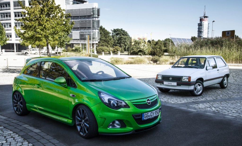Opel Corsa - od A do OPC