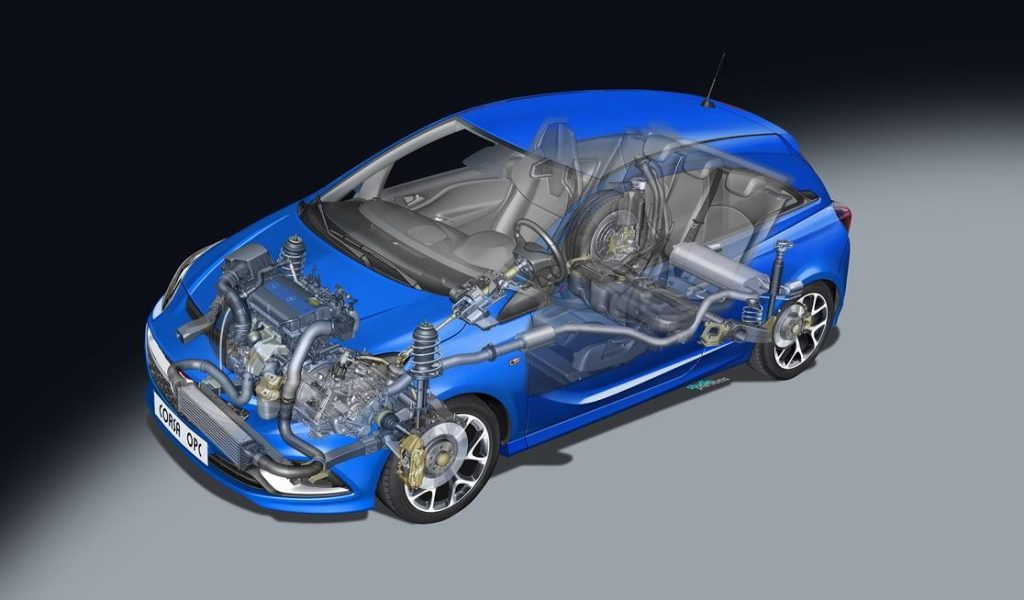 U detaljima Corsa OPC izgleda ovako...