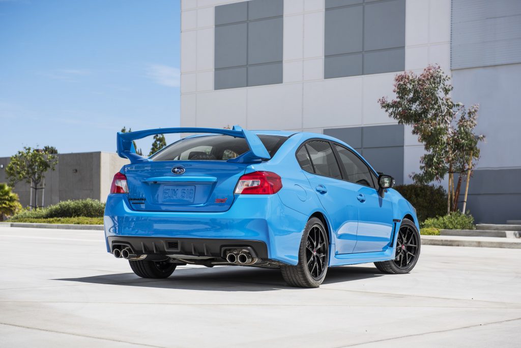 Suberu WRX STI HyperBlue
