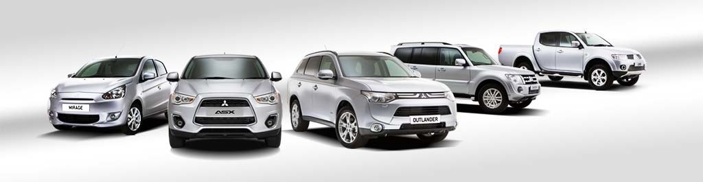 Neki od današnjih Mitsubishijevih modela.