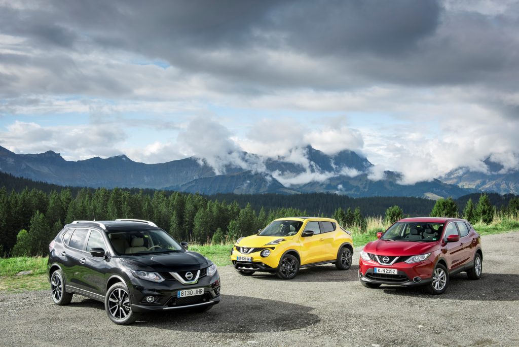 Nissanovi CrossOveri
