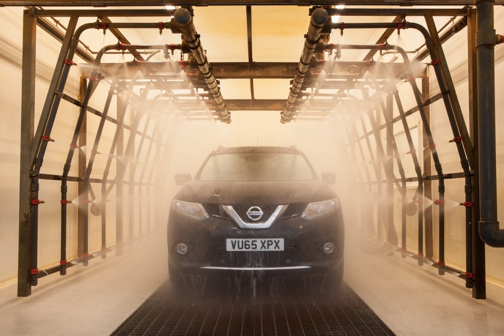 Tijekom ovog testiranja konstantno pada kiša.