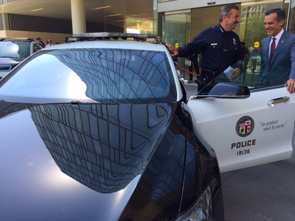 Tesla Model S - "To protect and serve"
