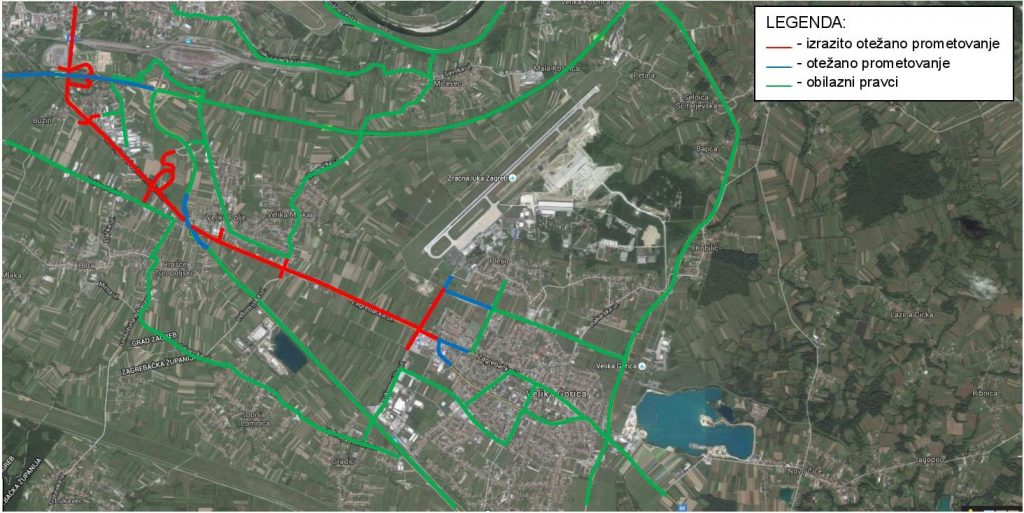 Zračna luka Zagreb - Velika Gorica - čvor Buzin
