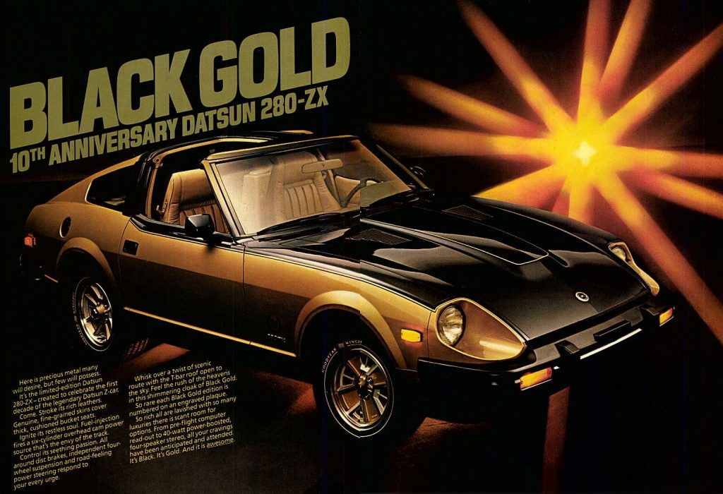 Datsun 280 ZX Black Gold - jer Japanu kiča nikad dosta.