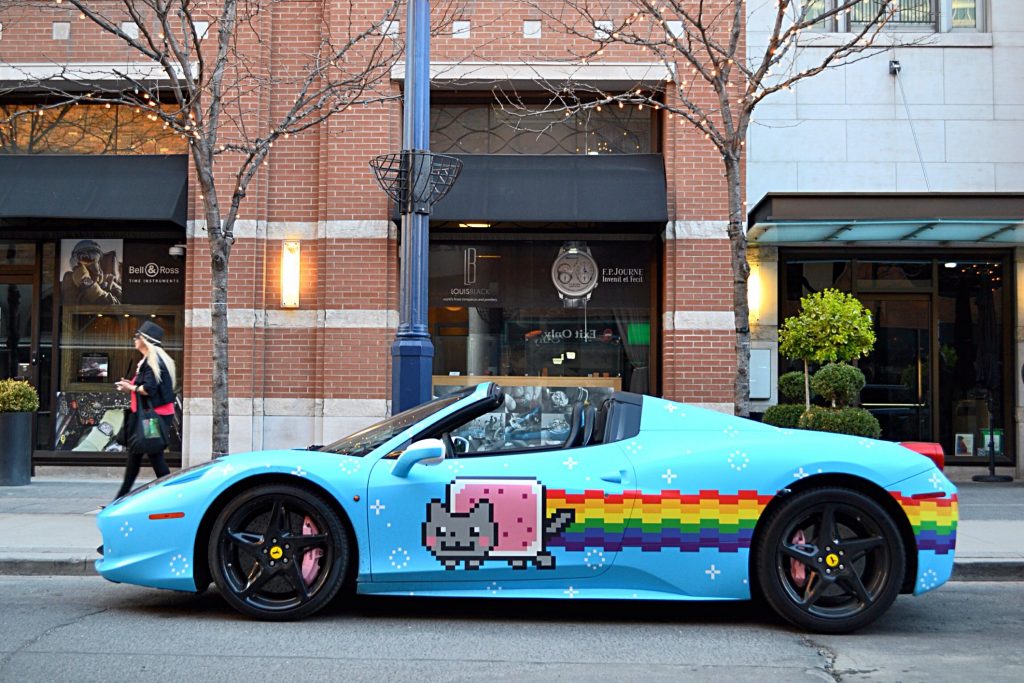 Ferrari 458 Italia nakon "uređenja" i personalizacije.