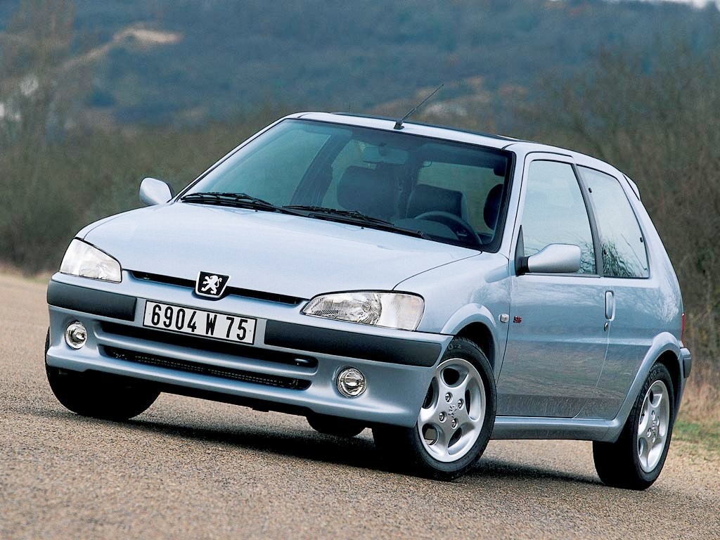 Peugeot 106 (S16) - automobil koji voli vožnju na tri kotača.