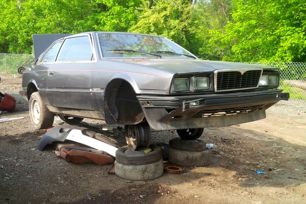 Ovako danas izgleda većina Maseratijevih modela iz osamdesetih.