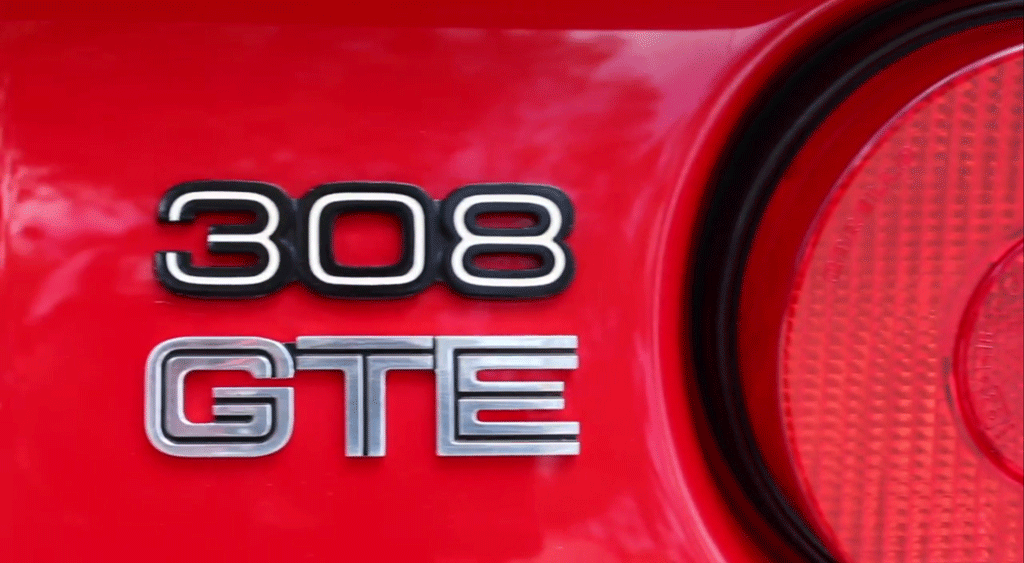 Ovu oznaku Ferrari 308 nikada nije imao...sve do nedavno.