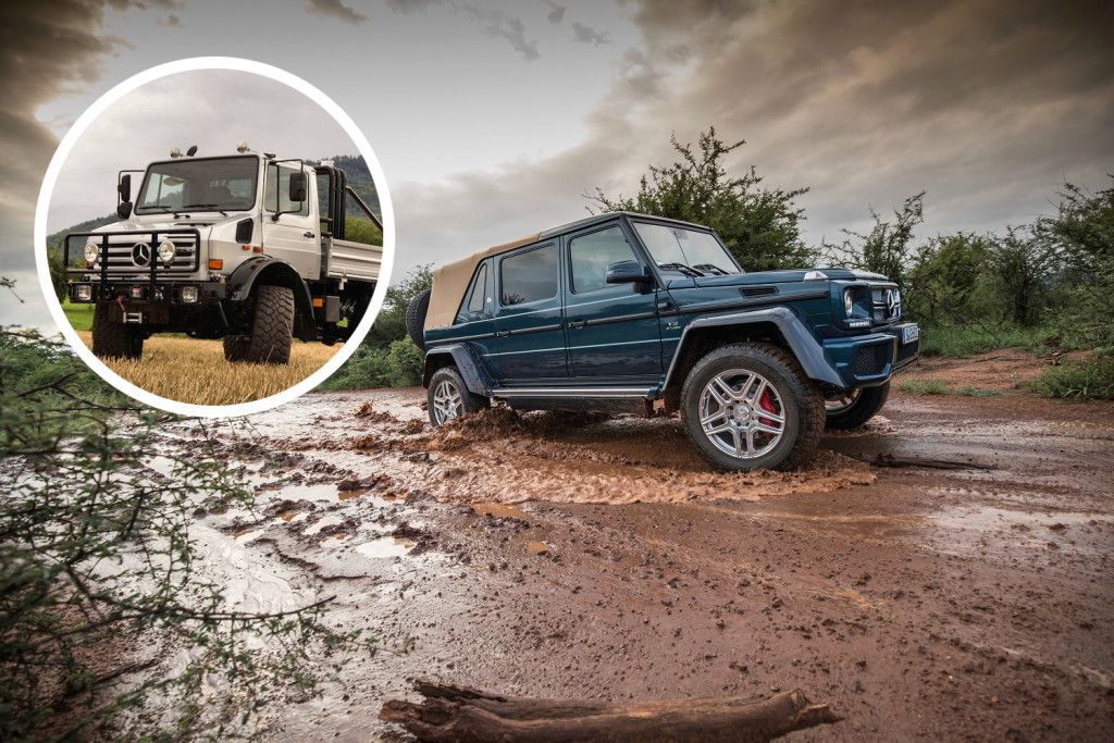 Mercedes-Maybach G650 Landaulet ili Mercedes-Benz Unimog