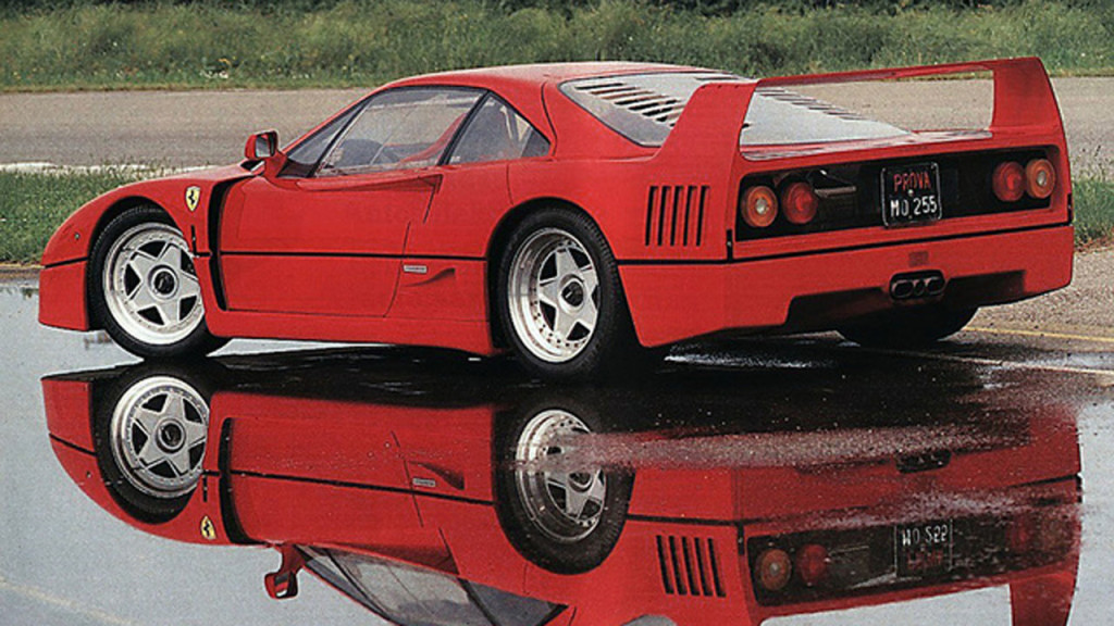 Jedan, jedini i neponovljivi Ferrari F40.