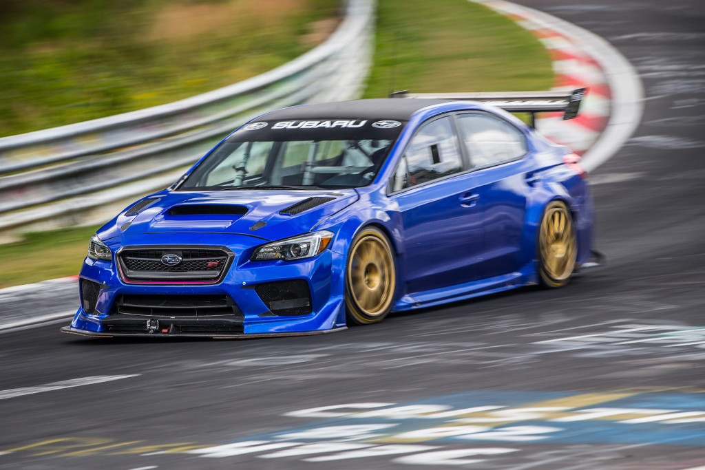 Ovo je WRX STi koji je razvalio vrijeme na Nordschleifeu.