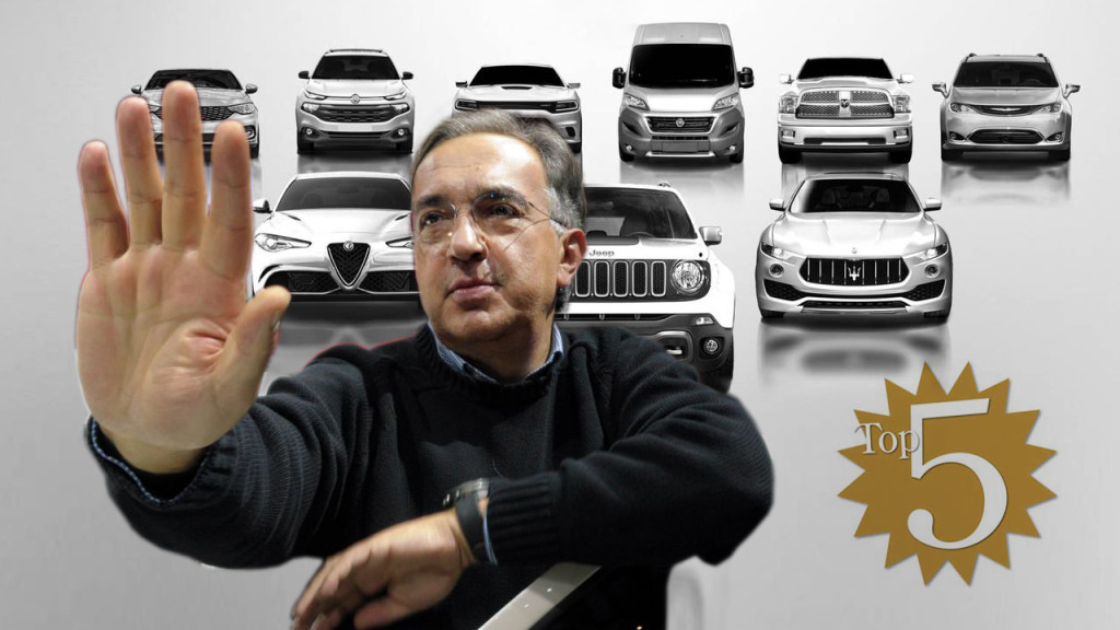 Sergio Marchionne, FCA - TOP5