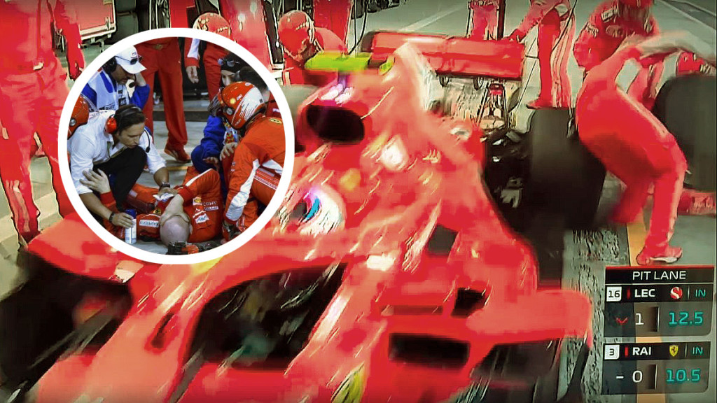 Kimi Raikkonen vs. Francesco Cigorini (F1 Bahrain 2018)