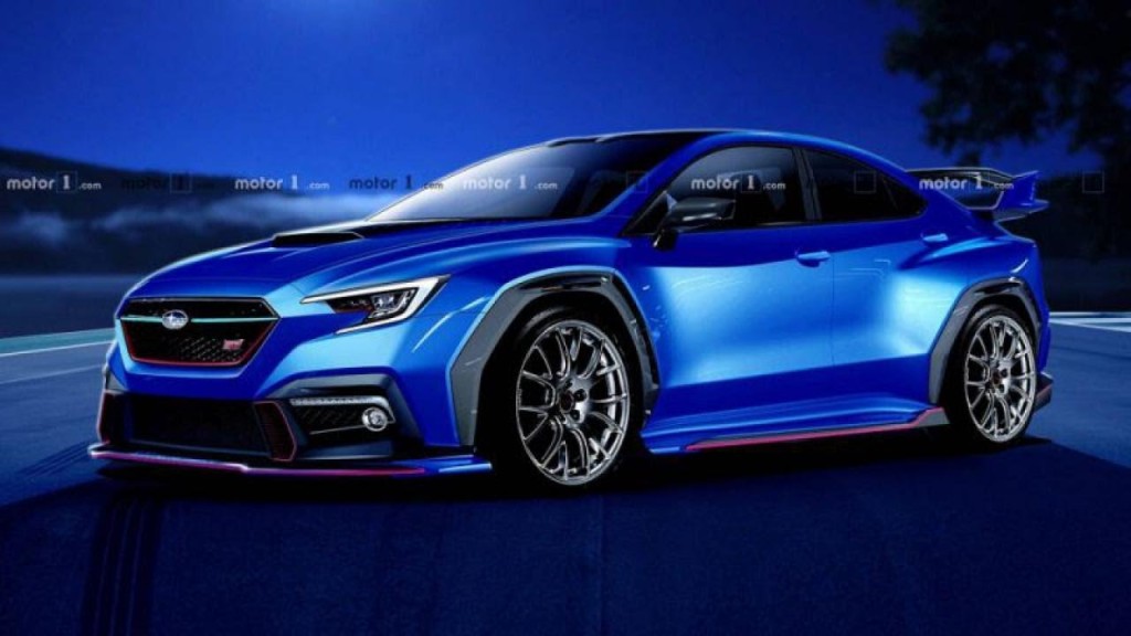 Subaru WRX STI Render