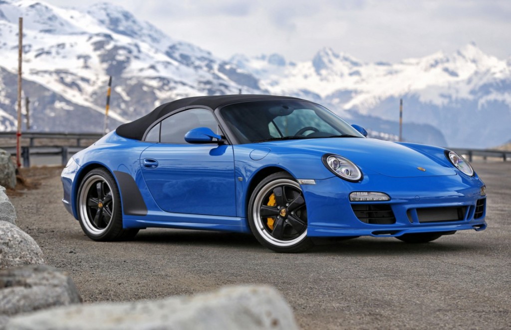 Ne tako davni 997 Speedster.
