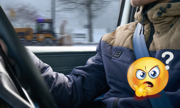 Ne vozite se u automobilima sa zimskim jaknama - To može biti opasno!